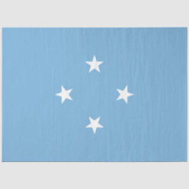 Micronesische vlag (Federale Staten van Micronesia Tissuepapier
