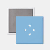Micronesische vlag (Federale Staten van Micronesië Magneet (Voorkant / Achterkant)