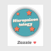 micropaleontologie sticker (Vel)