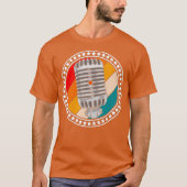 Microphone Broadcasting Video Producer T-shirt (Voorkant)