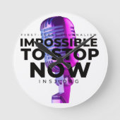 Microphone Ronde Klok (Voorkant)