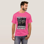 Microplastic verbruiksmachine Grappig Edgy Hard Sk T-shirt (Voorkant volledig)