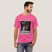 Microplastic verbruiksmachine Grappig Edgy Hard Sk T-shirt (Voorkant volledig)