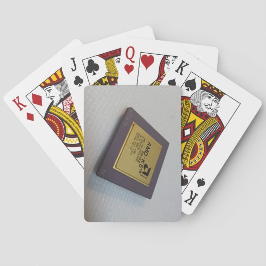 Microprocessor Deck van speelkaarten (Achterkant)