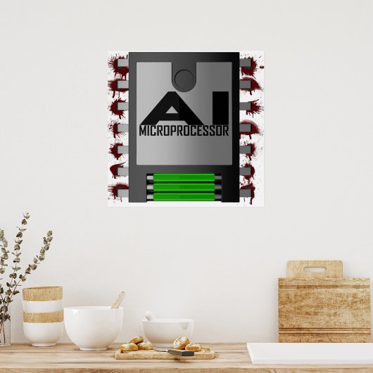 Microprocessor Poster (Keuken)