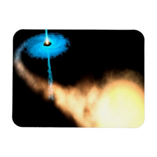 Microquasar ontdekt in onze melkweg magneet