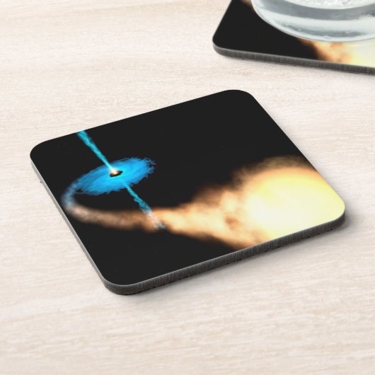 Microquasar ontdekt in onze melkweg onderzetter (Linkerzijde)