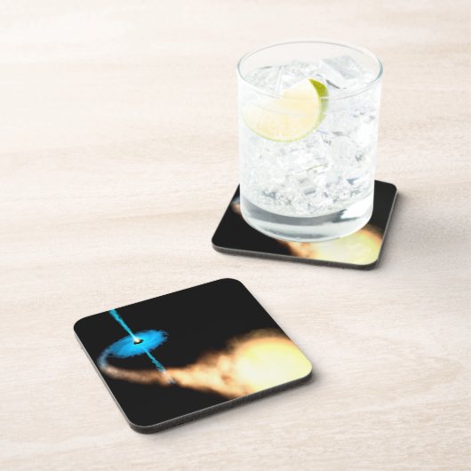 Microquasar ontdekt in onze melkweg onderzetter (Rechterzijde)