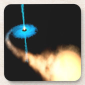 Microquasar ontdekt in onze melkweg onderzetter (Voorkant)