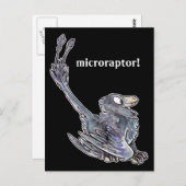 Microraptor-Briefkaart Briefkaart (Voorkant / Achterkant)