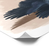 Microraptor Threat Display Print (Hoek)