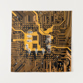 Microschema texture illustrationchip,micro,backgro wandkleed (Voorkant)