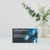 Microscoop Close-up Visitekaartje (Staand voorkant)