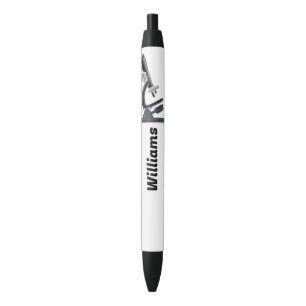 Microscoop met Jouw naam Zwarte Inkt Pen