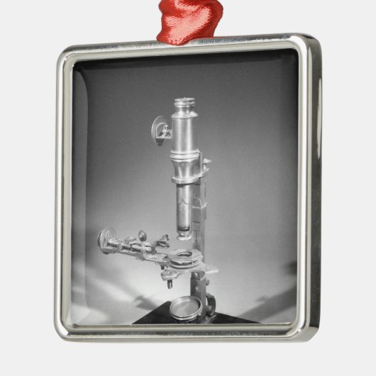 Microscoop Metalen Ornament (Links)
