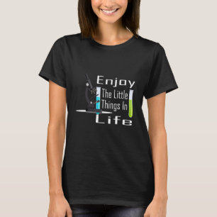 Microscoop, Microbiologen BIOLOGIE NERD WETENSCHAP T-shirt