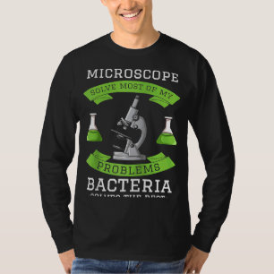 Microscoop Microbiologie Laboratorium Biologie Wet T-shirt
