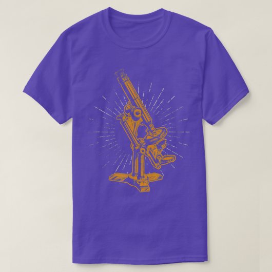 Microscoop Microscopie Gift Science Biology Teache T-shirt (Design voorkant)