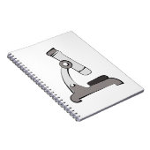 Microscoop Notitieboek (Rechterzijde)
