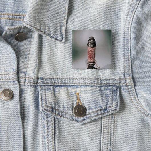 Microscoop Vierkante Button 5,1 Cm (In situ)