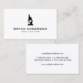 Microscoop Visitekaartje (Voorkant / Achterkant)