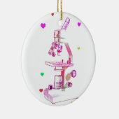 Microscoop voor meisjes keramisch ornament (Rechts)