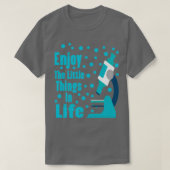 microscoopcelbiologie t-shirt (Design voorkant)