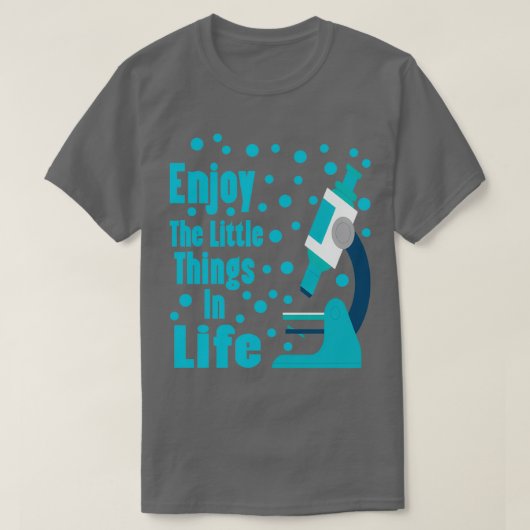 microscoopcelbiologie t-shirt (Design voorkant)