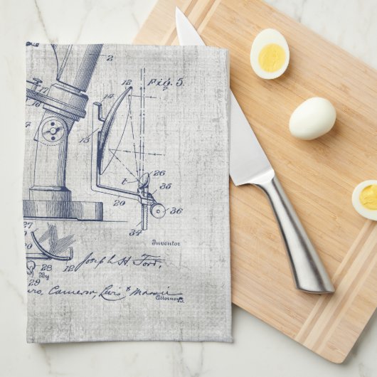  microscoopoctrooi theedoek (Quarter Fold)