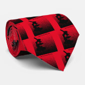 Microscooppuntpatroon Stropdas (Opgerold)