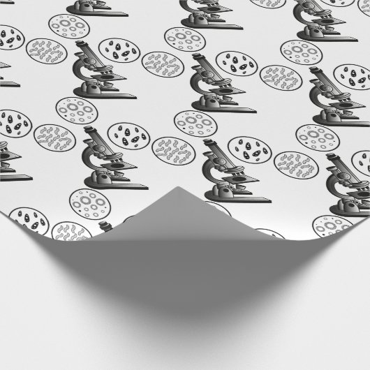 Microscoopvirus Cadeaupapier (Hoek)