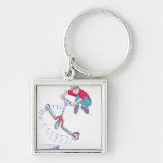 microscootertruc voor microscooters sleutelhanger