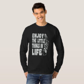 Microscope Microbiologists Biology Nerd Science La T-shirt (Voorkant volledig)