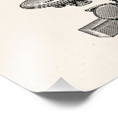 microscopen Oude Antiek microscoop Foto Afdruk (Hoek)