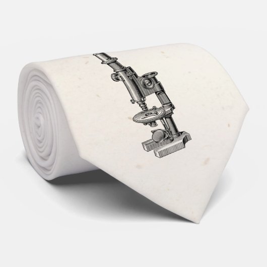 microscopen Oude Antiek microscoop Stropdas (Opgerold)