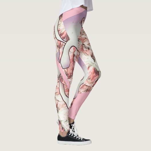 Microscopisch ijshoudend Afbeelding Leggings (Rechts)