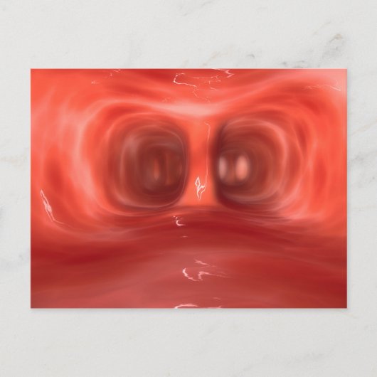 Microscopisch Uitzicht in de menselijke longen Briefkaart (Voorkant)