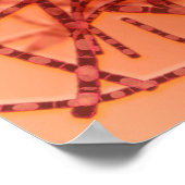 Microscopisch Uitzicht van antrax 3 Poster (Hoek)