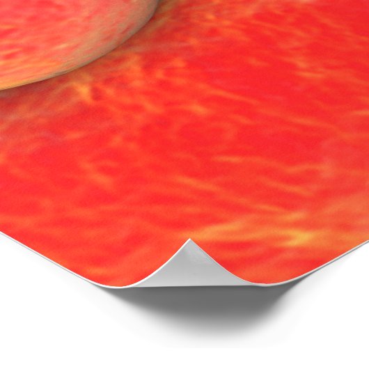 Microscopisch Uitzicht van bacteriën 4 Poster (Hoek)