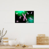 Microscopisch Uitzicht van chromosoom 2 Poster (Keuken)