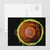 Microscopisch Uitzicht van de B-cellen 2 van de me Briefkaart (Voorkant / Achterkant)