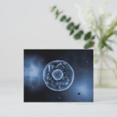 Microscopisch Uitzicht van dierlijke cellen 3 Briefkaart (Staand voorkant)