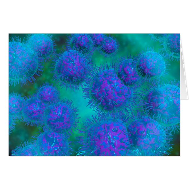 Microscopisch Uitzicht van diplococcus Bacterium (Voorkant Horizontaal)