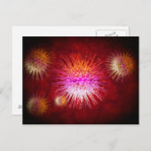 Microscopisch Uitzicht van endrimers 1 Briefkaart (Voorkant / Achterkant)