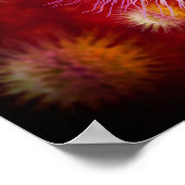 Microscopisch Uitzicht van endrimers 1 Poster (Hoek)