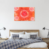 Microscopisch Uitzicht van endrimers 2 Canvas Afdruk (Insitu (Slaapkamer))