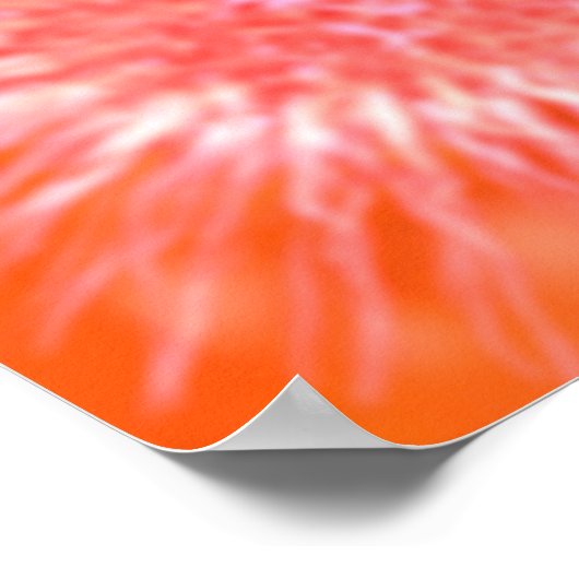 Microscopisch Uitzicht van endrimers 2 Poster (Hoek)