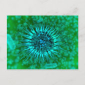 Microscopisch Uitzicht van endrimers 3 Briefkaart (Voorkant)