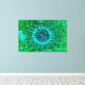 Microscopisch Uitzicht van endrimers 3 Canvas Afdruk (Insitu (Houten vloer))