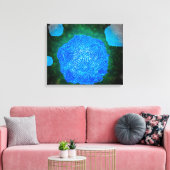Microscopisch Uitzicht van het kaninenparvovirus 3 Canvas Afdruk (Insitu (Woonkamer))